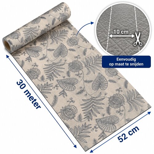 Kitchen runner on a roll 52cm x 30m Vince – Anti-slip