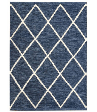 Dimehouse Tapis Mika 160x230 bleu