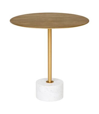 Table d'appoint ronde Leco Ø51 laiton