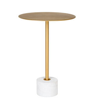 Table d'appoint ronde Leco Ø41 laiton