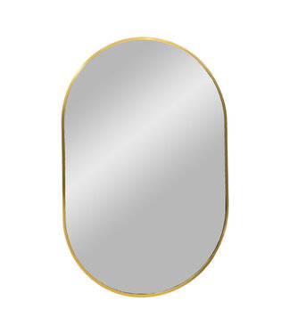 Ovale spiegel goud Rosie 50x80 cm