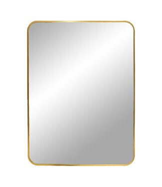 Spiegel goud Rosie 50x70 cm ronde rand