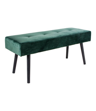 Yunta Banquette Vert Velours