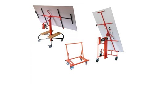 Drywall panel lifters