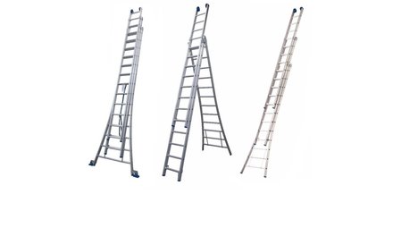 3 section ladders