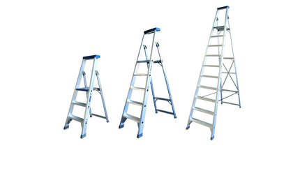 Single-sided step ladders
