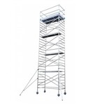 Mobile scaffold tower 135 x 250 x 11.2 m working height