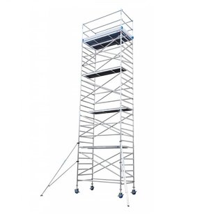Mobile scaffold tower 135 x 250 x 13.2 m working height