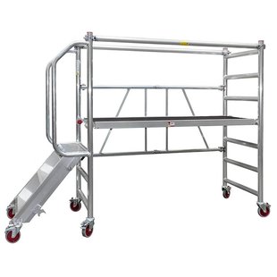 Jumbo foldable scaffold with stairs SK178-T