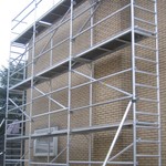 ASC Facade scaffolding 0.75 m x 6.10 m x 8.00 m