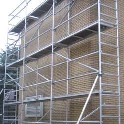 Facade scaffolding 0.75 m x 6.10 m x 8.00 m