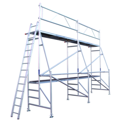 Renovation scaffolding 5 x 5 m working height