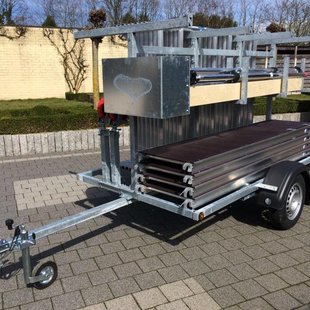 EuroScaffold mobile scaffold Original 135x250x14 m + trailer
