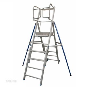 Solide PIR telescopic work platform 4-6 steps