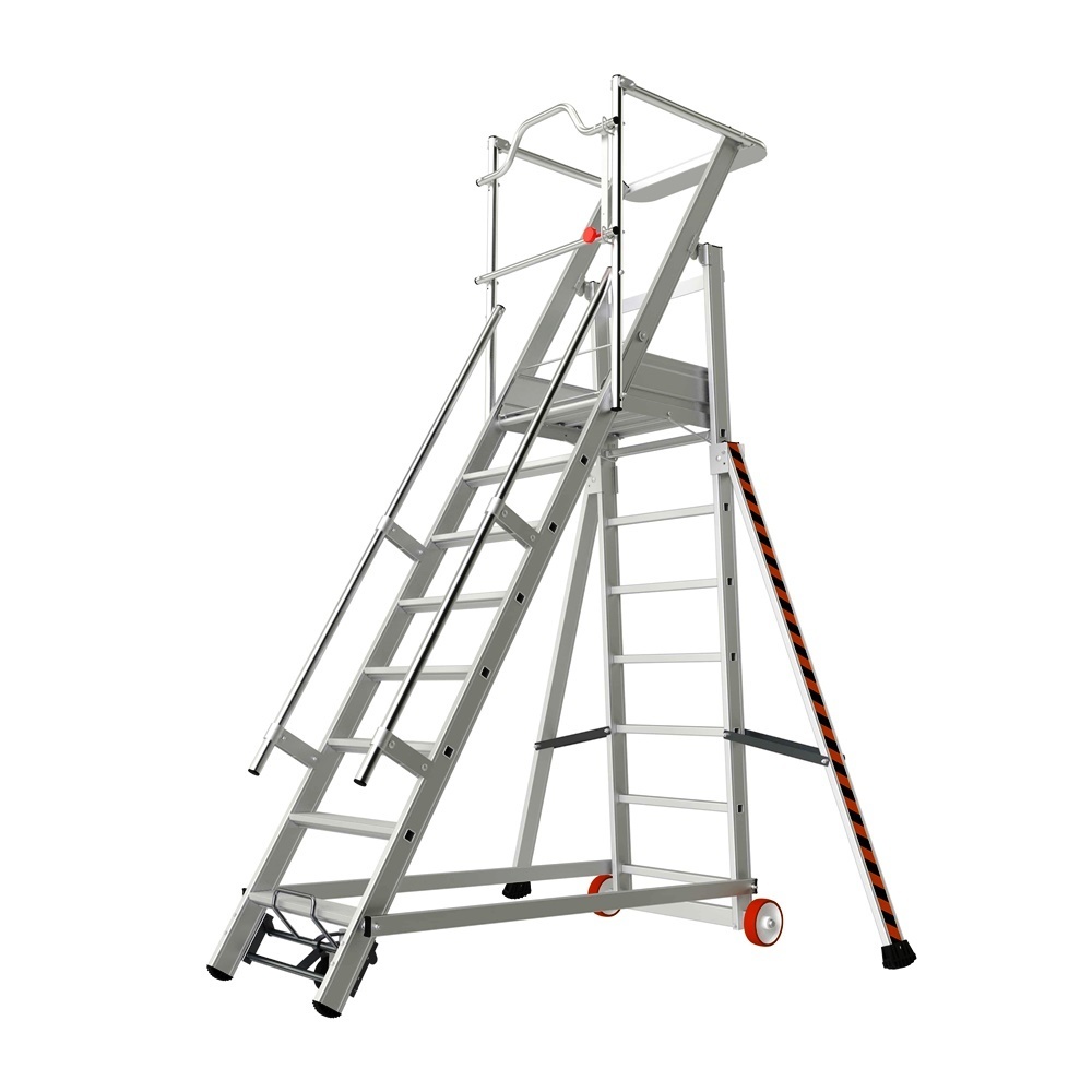 Plateforme Tubesca pour rénovation de cages d'escaliers