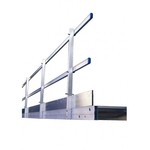 Solide Solide passerelle en aluminium 4,20 m