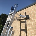 Staat grijnzend zonde Ladder afstandhouder aluminium | Steco Steigers