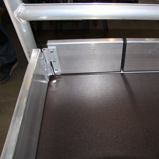 ASC ASC plinthe d'échafaudage en aluminium à charnière