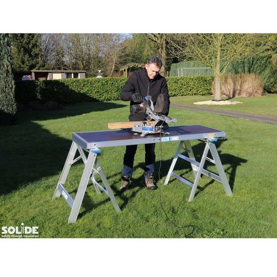 Solide Solide tréteau en aluminium