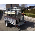 Euroscaffold Echafaudage roulant 135 x 305  x 14 m + remorque