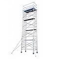 Euroscaffold Echafaudage roulant 135 x 305  x 14 m + remorque