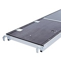 Euroscaffold Echafaudage roulant 135 x 305  x 14 m + remorque