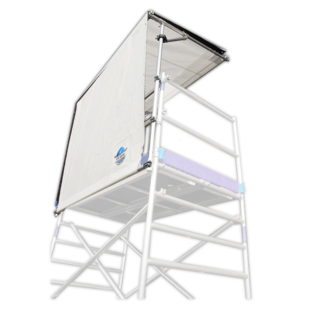 Scaffolding shelter system 250