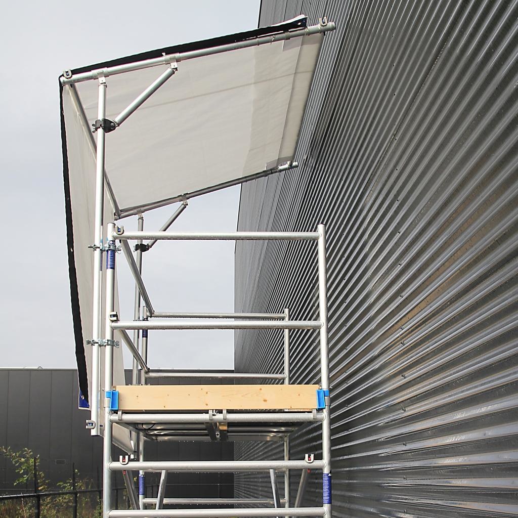 ASC protection de bord de toit cadre + filet de sécurité 3 m