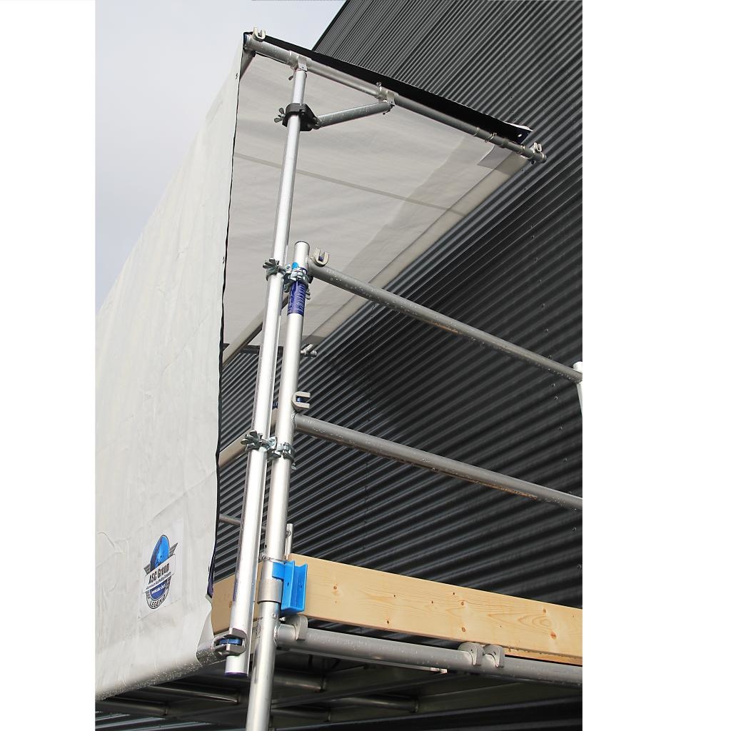 ASC protection de bord de toit cadre + filet de sécurité 3 m