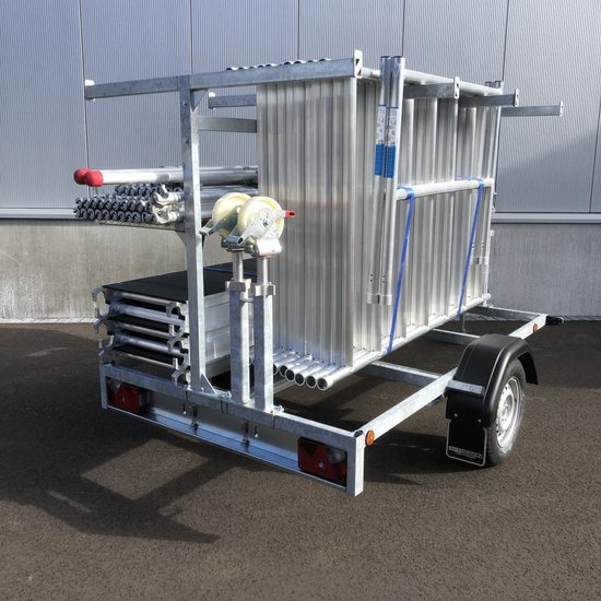 Euroscaffold EuroScaffold mobile scaffold Original 135x250x12 m + trailer