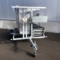 Euroscaffold EuroScaffold mobile scaffold Original 135x250x12 m + trailer
