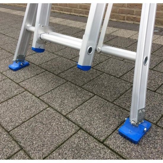 Solide Echelle pieds pivotables