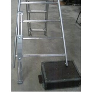 Adjustable universal ladder leg extension