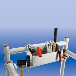 Toolbox for ladder - scaffold