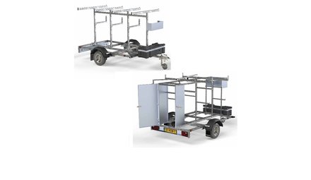 Scaffold trailers