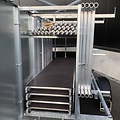Euroscaffold EuroScaffold PRO échafaudage roulant 135x250x10 m + remorque fermable