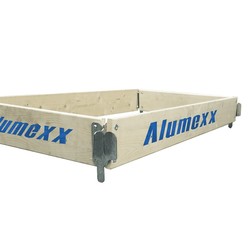 Alumexx échafaudage jeu de plinthes en bois