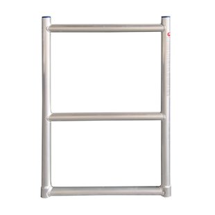 Facade scaffolding 75-100 end guard rail frame