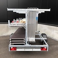Euroscaffold EuroScaffold PRO échafaudage roulant 135x250x8 m + remorque