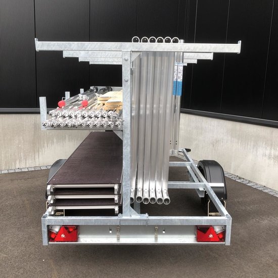 Euroscaffold EuroScaffold PRO mobile scaffold 135x250x8 m + trailer