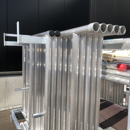 Euroscaffold EuroScaffold mobile scaffold Original 135x250x12 m + lockable trailer