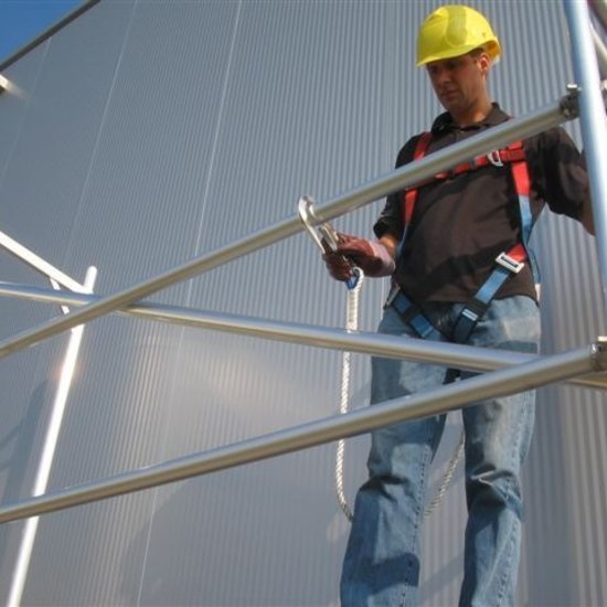 ASC Échafaudage de façade ASC 10,00 m x 8,00 m