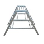 ASC ASC plastering step ladder 3 tread double access