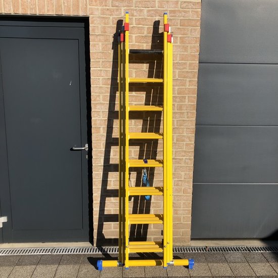Staltor Staltor kunststof ladder 3x8 sporten T3G08