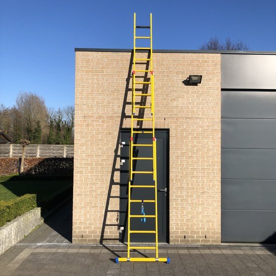 Staltor Staltor kunststof ladder 3x8 sporten T3G08