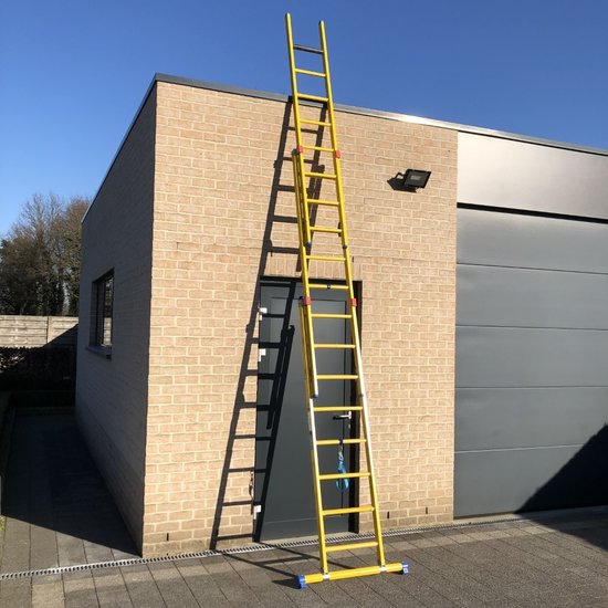Staltor Staltor kunststof ladder 3x8 sporten T3G08