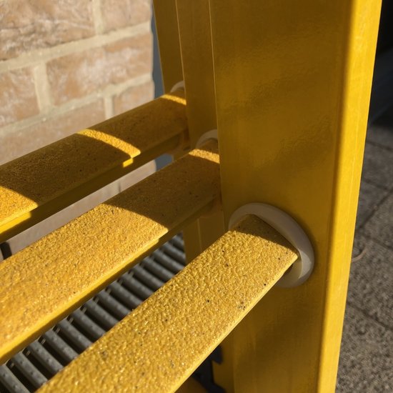 Staltor Staltor kunststof ladder 3x9 sporten T3G09