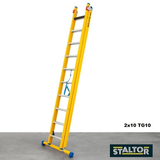Staltor Staltor échelle isolante en fibre 2x12 échelons TG12