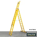 Staltor Staltor kunststof ladder 3x9 sporten T3G09