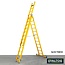 Staltor Kunststof ladder GVK 3x9 sporten T3G09